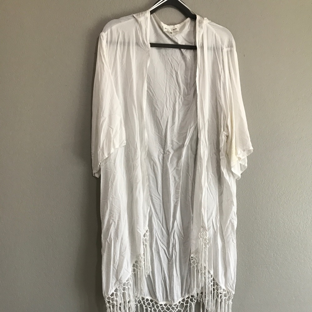 White cotton on cardigan